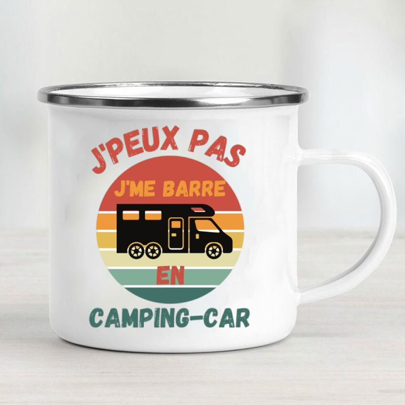 Tazza in Smalto per Camper, Id - Outdoor Camping Van recensione e prezzo