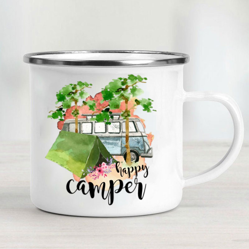 Tazza in Smalto per Camper, Id - Outdoor Camping Van recensione e prezzo