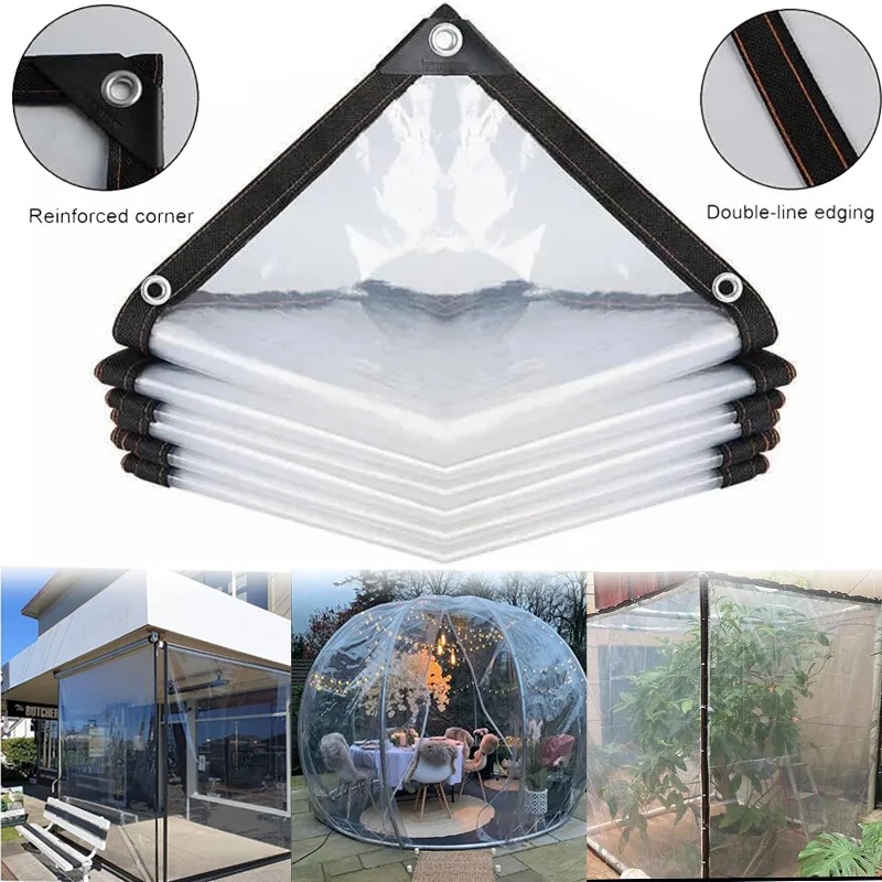 Telo spesso in PVC trasparente - Waterproof Tarp Shelter recensione e prezzo