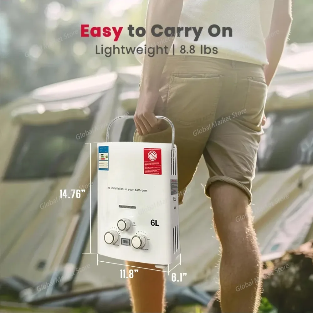 Scaldabagno Istantaneo a Gas P - Outdoor Camping Hot Water Shower recensione e prezzo