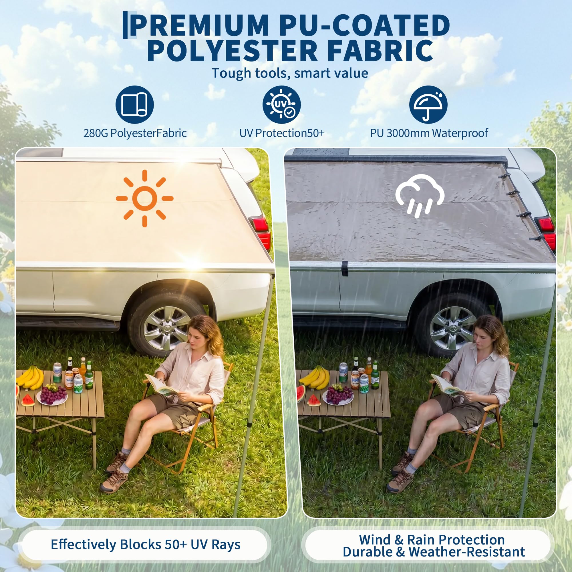 Tenda da Tetto per SUV, Furgon - Outdoor Camping Van recensione e prezzo